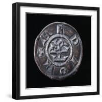 Denarius of Charlemagne, Minted in Milan, Verso, Imperial Coins, 8th-9th Century-null-Framed Giclee Print