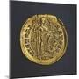 Denarius of Emperor Honorius, Verso, Byzantine Coins, 5th Century-null-Mounted Giclee Print