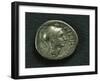 Denarius of Gnaeus Cornelius Blasio, Obverse with Portrait of Scipio Africanus-null-Framed Giclee Print