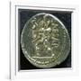 Denarius of Julius Caesar Depicting Aeneas and Anchises, 50 BC, Verso, Roman Coins BC-null-Framed Giclee Print