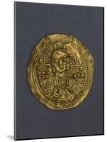 Denarius of Manuel I Komnenos, Byzantine Emperor, Recto. Byzantine Coins, 12th Century-null-Mounted Giclee Print