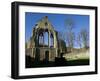 Denbighshire, Llangollen, the Striking Remains of Valle Crucis Abbey, Wales-John Warburton-lee-Framed Photographic Print