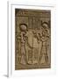 Dendera Necropolis, Qena, Nile Valley, Egypt; Carvings on the Outside Wall of the Temple of Hathor-Tony Waltham-Framed Photographic Print