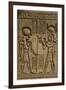 Dendera Necropolis, Qena, Nile Valley, Egypt; Carvings on the Outside Wall of the Temple of Hathor-Tony Waltham-Framed Photographic Print