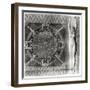 Dendera Zodiac, Engraved in 1802-Dominique Vivant Denon-Framed Giclee Print