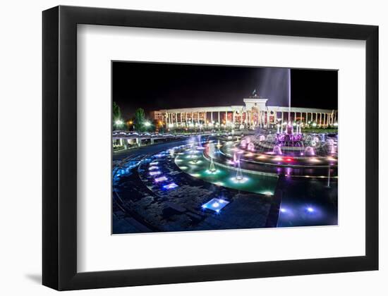 Dendra Park Almaty Kazakhstan-null-Framed Art Print