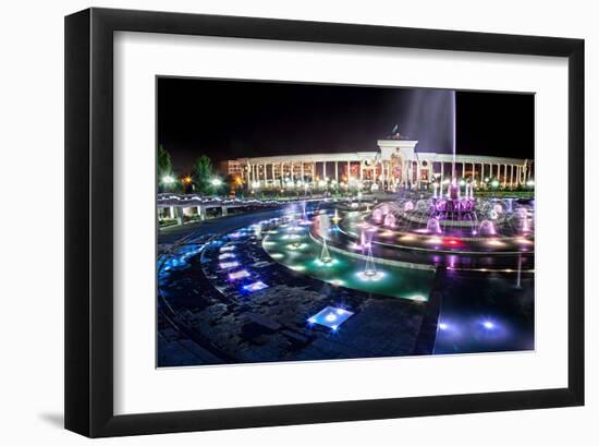 Dendra Park Almaty Kazakhstan-null-Framed Art Print