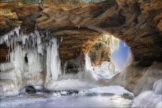 Ice Arch-dendron-Framed Photographic Print