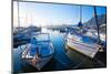 Denia Marina Boats in Alicante Valencia Province of Spain-holbox-Mounted Photographic Print