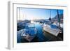 Denia Marina Boats in Alicante Valencia Province of Spain-holbox-Framed Photographic Print