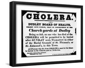 Denial of Burial to Cholera Victims-null-Framed Giclee Print