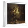 Denial of St. Peter-Rembrandt van Rijn-Framed Giclee Print