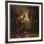 Denial of St. Peter-Rembrandt van Rijn-Framed Giclee Print