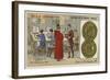 Denier of Charlemagne, 768-null-Framed Giclee Print