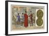 Denier of Charlemagne, 768-null-Framed Giclee Print