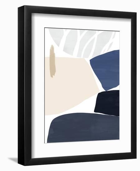 Denim and Sand II-Victoria Barnes-Framed Art Print