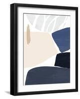 Denim and Sand II-Victoria Barnes-Framed Art Print