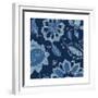 Denim Floral 2-Diane Stimson-Framed Premium Giclee Print