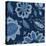 Denim Floral 2-Diane Stimson-Stretched Canvas