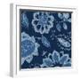 Denim Floral 2-Diane Stimson-Framed Art Print