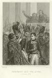 Napoleon Bonaparte Surrounded by Members of the Council of Five Hundred-Denis Auguste Marie Raffet-Giclee Print