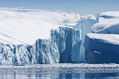 Nature and Landscapes of Greenland. Travel on the Scientific Vessel among Ices. Studying of a Pheno-Denis Burdin-Framed Photographic Print