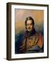 Denis Davydov, Russian Soldier and Poet, C1828-George Dawe-Framed Giclee Print