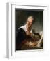 Denis Diderot, 18th Century French Man of Letters and Encyclopaedist, C1755-1784-Jean-Honore Fragonard-Framed Giclee Print