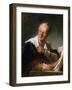 Denis Diderot, 18th Century French Man of Letters and Encyclopaedist, C1755-1784-Jean-Honore Fragonard-Framed Giclee Print