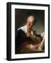 Denis Diderot, 18th Century French Man of Letters and Encyclopaedist, C1755-1784-Jean-Honore Fragonard-Framed Giclee Print