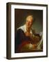 Denis Diderot, French Writer-Jean-Honoré Fragonard-Framed Giclee Print