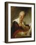 Denis Diderot, Um 1769-Jean-Honoré Fragonard-Framed Giclee Print