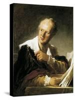 Denis Diderot-Jean-Honoré Fragonard-Stretched Canvas