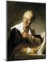 Denis Diderot-Jean-Honoré Fragonard-Mounted Art Print
