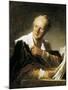 Denis Diderot-Jean-Honoré Fragonard-Mounted Art Print