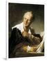 Denis Diderot-Jean-Honoré Fragonard-Framed Art Print