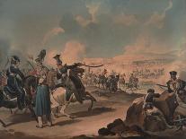 Attack on the British Squares by French Cavalry at the Battle of Waterloo, 1815-Denis Dighton-Giclee Print