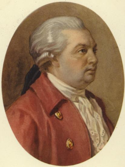 'Denis Fonvizin, Russian Playwright' Giclee Print