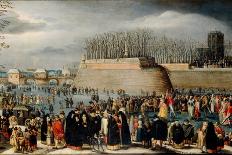 Fiesta De Nuestra Señora del Bosque, 1616, Flemish School-Denis Van alsloot-Stretched Canvas