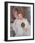 Denise at Her Dressing Table, c.1908-9-Mary Stevenson Cassatt-Framed Giclee Print