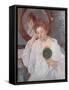 Denise at Her Dressing Table, c.1908-9-Mary Stevenson Cassatt-Framed Stretched Canvas