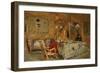 Denise Natanson and Marcelle Aron at the Summer House, Villerville, Normandie-Edouard Vuillard-Framed Giclee Print