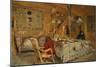 Denise Natanson and Marcelle Aron at the Summer House, Villerville, Normandie-Edouard Vuillard-Mounted Giclee Print