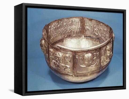 Denmark, Aalborg, Votive Cauldron, Iron Age-null-Framed Stretched Canvas