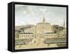 Denmark, Christiansborg Palace in Copenaghen-null-Framed Stretched Canvas