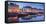 Denmark, Copenhagen, Nyhavn, Night-Rainer Mirau-Framed Stretched Canvas