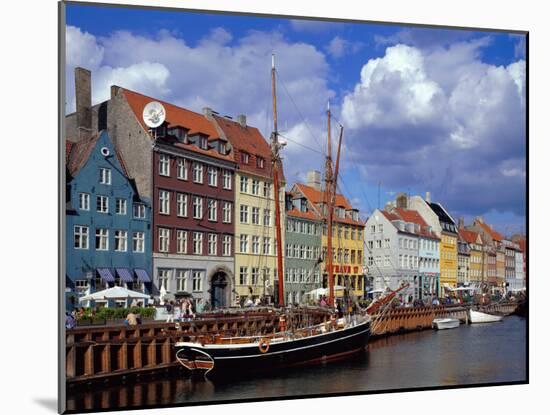 Denmark, Copenhagen, Nyhavn-null-Mounted Photographic Print
