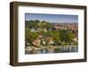 Denmark, Funen, Svendborg, Elevated Town View-Walter Bibikow-Framed Photographic Print