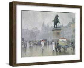 Denmark, Hojbro Square in Copenaghen, 1917-Paul Gauguin-Framed Giclee Print