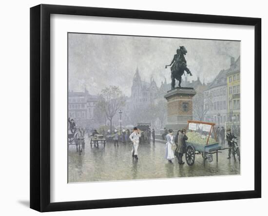 Denmark, Hojbro Square in Copenaghen, 1917-Paul Gauguin-Framed Giclee Print